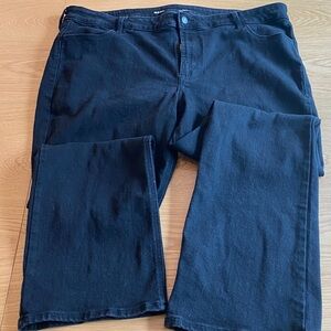 Boot cut plus size jeans
